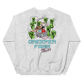 A Minecraft Movie Creeper Farm Tours Adult Crewneck Sweatshirt