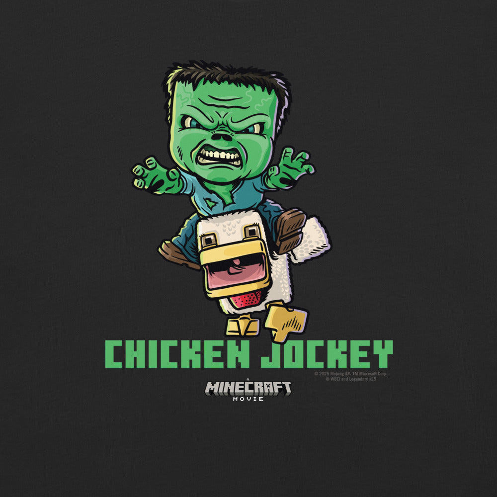 A Minecraft Movie Chicken Jockey Comfort Colors Adult T-Shirt