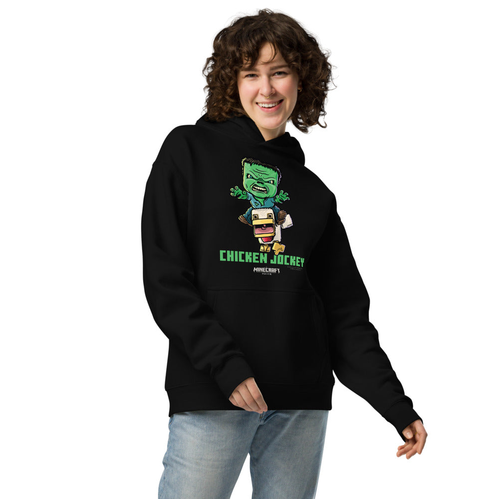A Minecraft Movie Chicken Jockey Unisex Oversized Hoodie