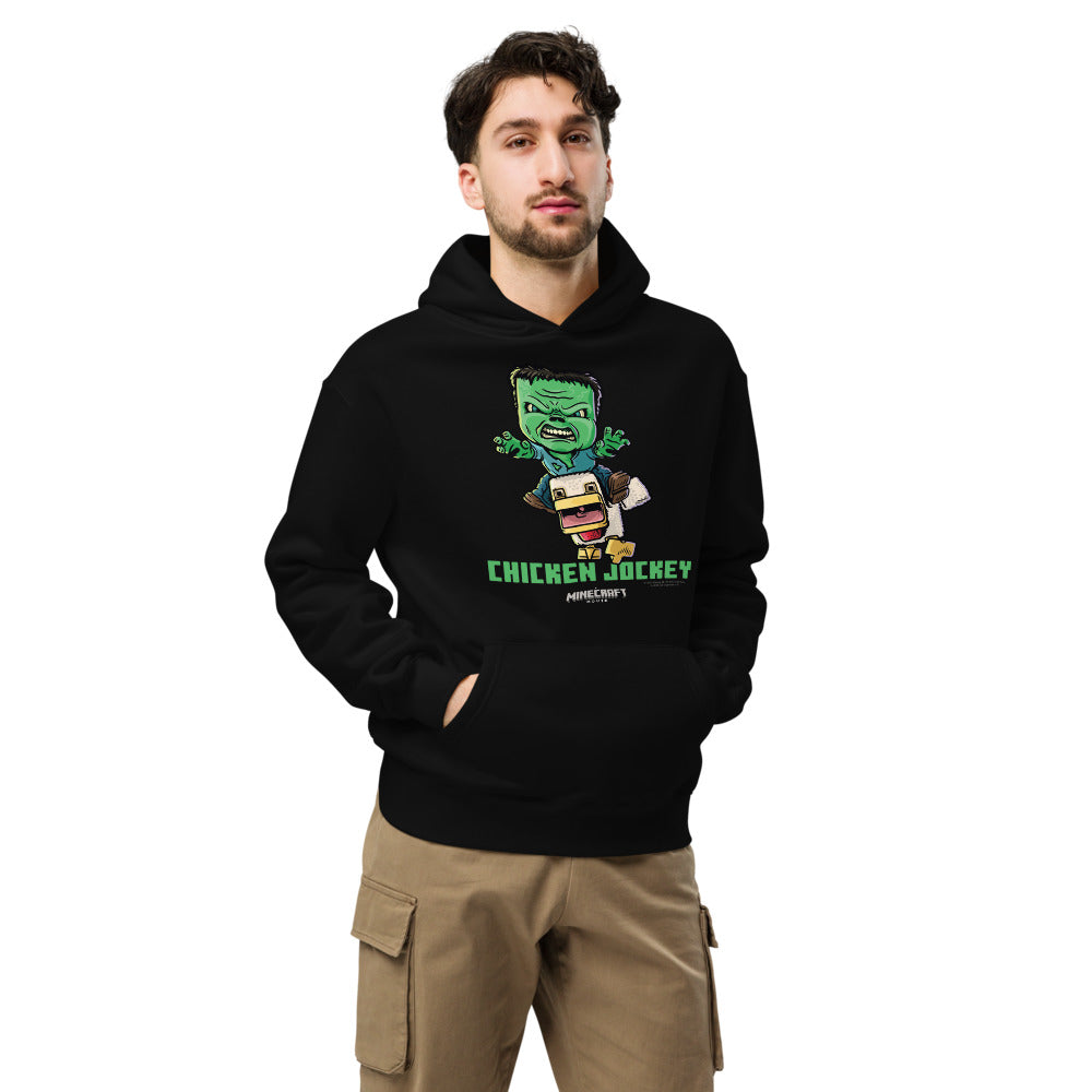 A Minecraft Movie Chicken Jockey Unisex Oversized Hoodie